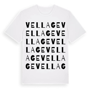 Vellage ordlek t-shirt – ekologisk bomull t-shirt från Pinshirt