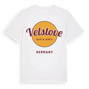 Velstove cirkel t-shirt – ekologisk bomull t-shirt från Pinshirt