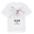 Vilsen karta t-shirt