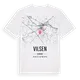 Vilsen karta t-shirt