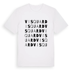 Visquard ordlek t-shirt – ekologisk bomull t-shirt från Pinshirt