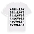 Voßbarg ordlek t-shirt