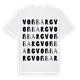 Voßbarg ordlek t-shirt