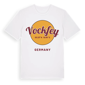 Vockfey cirkel t-shirt – ekologisk bomull t-shirt från Pinshirt