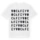 Vockfey ordlek t-shirt