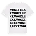 Vogelbeck ordlek t-shirt