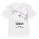 Vöhrum karta t-shirt