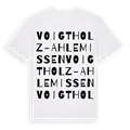 Voigtholz-Ahlemissen ordlek t-shirt