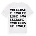 Volkersheim ordlek t-shirt