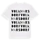 Volkmarsdorf ordlek t-shirt