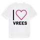 Jag älskar Vrees t-shirt stort tryck