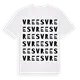 Vrees ordlek t-shirt