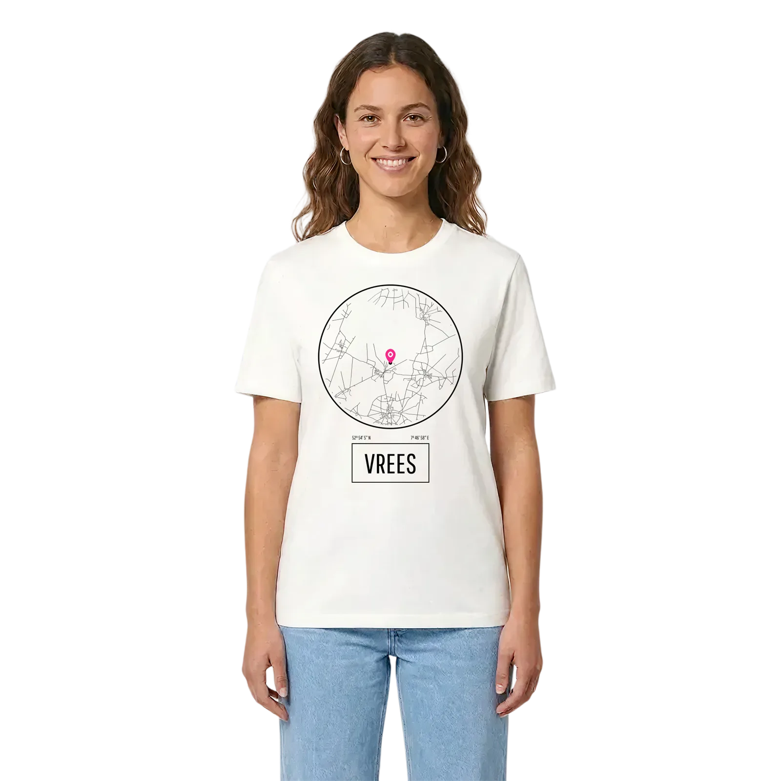 Vrees t-shirt – White, i miljö