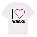 Jag älskar Waake t-shirt stort tryck