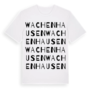 Wachenhausen ordlek t-shirt – ekologisk bomull t-shirt från Pinshirt