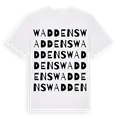 Waddens ordlek t-shirt