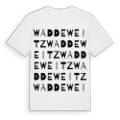 Waddeweitz ordlek t-shirt