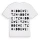 Waddeweitz ordlek t-shirt