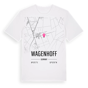 Wagenhoff karta t-shirt – ekologisk bomull t-shirt från Pinshirt