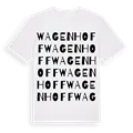 Wagenhoff ordlek t-shirt
