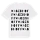 Wagenhoff ordlek t-shirt