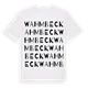 Wahmbeck ordlek t-shirt