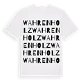 Wahrenholz ordlek t-shirt
