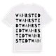 Wahrstedt ordlek t-shirt