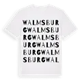 Walmsburg ordlek t-shirt
