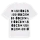 Wanhöden ordlek t-shirt