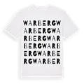 Warberg ordlek t-shirt