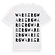 Warberg ordlek t-shirt