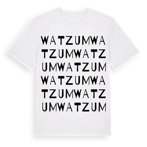 Watzum ordlek t-shirt – ekologisk bomull t-shirt från Pinshirt