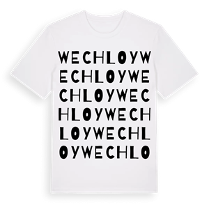 Wechloy ordlek t-shirt – ekologisk bomull t-shirt från Pinshirt