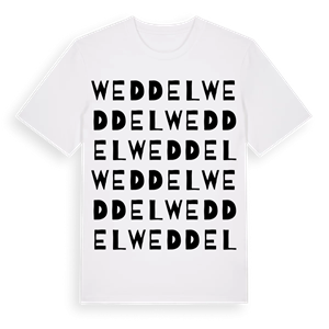 Weddel ordlek t-shirt – ekologisk bomull t-shirt från Pinshirt