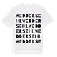 Weddersehl ordlek t-shirt