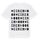Weenermoor ordlek t-shirt