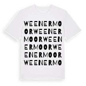 Weenermoor ordlek t-shirt – ekologisk bomull t-shirt från Pinshirt