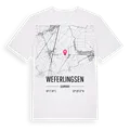 Weferlingsen karta t-shirt