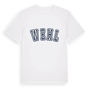 Wehl college t-shirt – ekologisk bomull t-shirt från Pinshirt