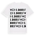 Wehldorf ordlek t-shirt