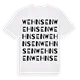 Wehnsen ordlek t-shirt