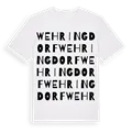 Wehringdorf ordlek t-shirt