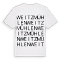 Weitzmühlen ordlek t-shirt