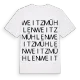 Weitzmühlen ordlek t-shirt
