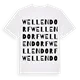 Wellendorf ordlek t-shirt