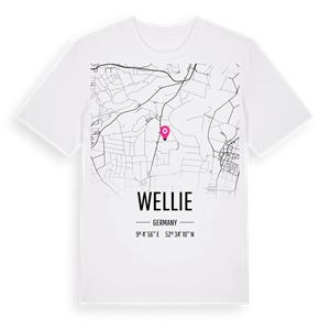 Wellie karta t-shirt – ekologisk bomull t-shirt från Pinshirt