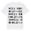 Wellingholzhausen ordlek t-shirt