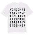 Wendenborstel ordlek t-shirt
