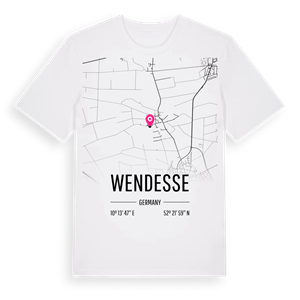 Wendesse karta t-shirt – ekologisk bomull t-shirt från Pinshirt